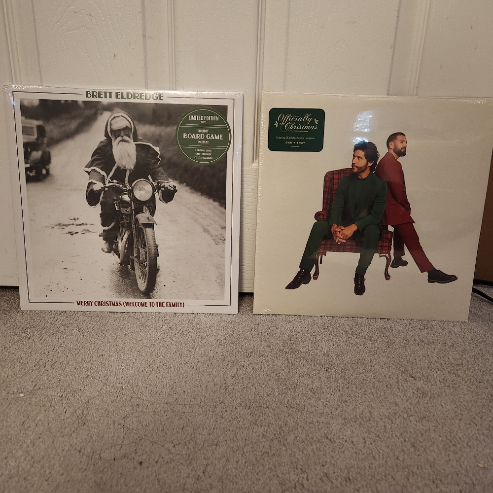 New Dan + Shay & Brett Eldredge Country Christmas Album Vinyls